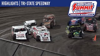 DIRTcar Summit Modified Nationals  TriState Speedway  July 9 2023  HIGHLIGHTS [upl. by Halivah]