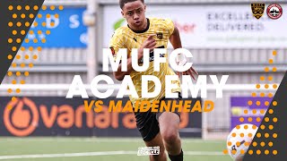 MUFC Academy Vs Maidenhead Academy 110924 [upl. by Norrad]