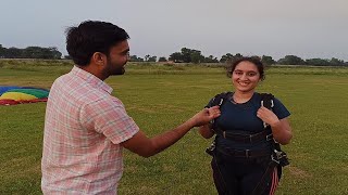 Skydiving in India  Skydiving in DELHI NCR  Narnaul Skydiving complete details from booking to fly [upl. by Jessa385]