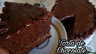 Torta HÚMEDA de chocolate  Fácil y rápido [upl. by Raman373]