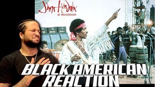 BLACK AMERICAN REACTS TO  Jimi Hendrix  Star Spangled Banner American Anthem EPIC [upl. by Nickolas369]