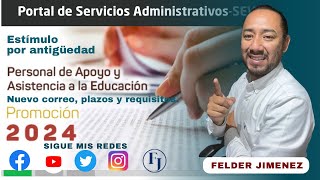 Estímulos por antigüedad PAAE 10 15 20 25 30 35 40 45 y 50 años de servicio [upl. by Ardnekat201]