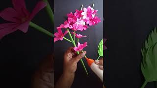 A colorful paper flower stick RS CraftZone Very easy crafty idea DIY 🌸🌸 [upl. by Fin]