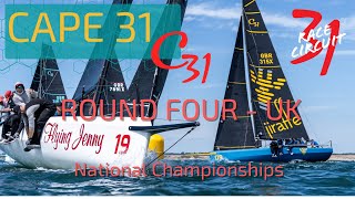 Round 4 UK 2024  National Championship  Royal Lymington Yacht Club [upl. by Tiernan]