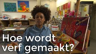 Hoe wordt schoolverf gemaakt  Vragen van Kinderen [upl. by Jamille828]