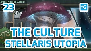 Stellaris Utopia Lets Play THE CULTURE Paint Red Worlds Yellow 23 Gameplay Hard PC Roleplay [upl. by Anialam]