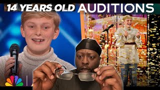 HIP HOP Fan REACTS To Reid Wilson Receives The GOLDEN BUZZER For quotYou Dont Own Mequot  AGT 2024 [upl. by Corell683]