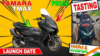 Finally Yamaha TMAX 2023 💥😱🤯 Maxi Scooter Launch in India Launch Date amp Price💥😱🤯 [upl. by Nueovas463]