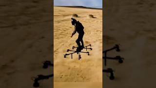 Flying on a Drone Vehicle in Real Life  real hoverboard SkySurfer Aircraft shorts [upl. by Nelav]