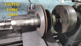 Brake Disc skimming [upl. by Landrum]