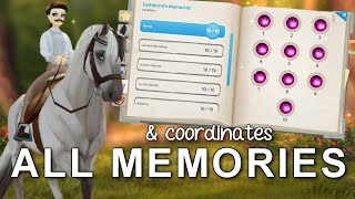 ALL Catherines Memory Fragments amp coordinates Epona Dino Valley Mistfall amp Golden Hills  SSO [upl. by Garrison]