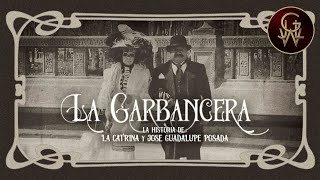 El origen de LA CATRINA  La Calaca Garbancera  Película muda sobre JOSÉ GUADALUPE POSADA 💀 [upl. by Willabella]