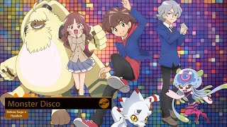 Digimon Ghost Game Ending 4 Full  Monster Disco  Shikao Suga × Hyadain [upl. by Einej664]