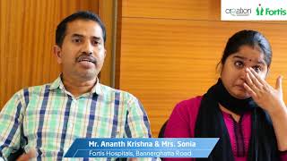 Complications amp Recovery of Ectopic Pregnancy  Story of Sonia  Fortis Bangalore [upl. by Normandy]