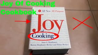 ✅ How To Use Joy Of Cooking Cookbook Review [upl. by Katheryn]