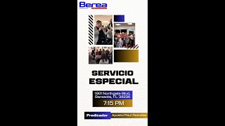 Servicio Especial Berea internacional Sin Frontera [upl. by Hehre]