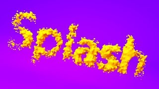 Cinema 4D Liquid Text Animation Tutorial [upl. by Resiak825]