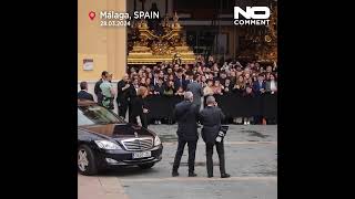 Malaga celebrated Maundy Thursday with foreign legion regiment procession [upl. by Maro823]