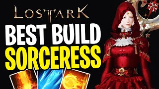 The Highest DPS Sorceress Build In Lost Ark  Best Sorceress PVE Build [upl. by Hashim]