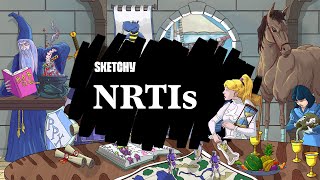 Understanding NRTIs Knights in the Fight Against HIV Part 1  Sketchy Medical  USMLE Step 1 [upl. by Naivatco661]