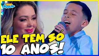 MIGUEL SOUZA COM 10 ANOS CANTA GOSPEL E EMOCIONA NO SHADOW BRASIL JOVENS TALENTOS [upl. by Samford894]