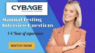 CYBAGE  Manual Interview Questions  14 year of Experience 🤟  MohantyAcademy [upl. by Naicad]