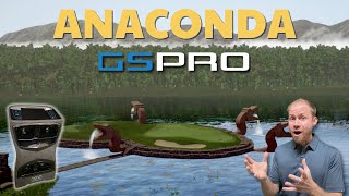 The NEW JUNGLE Golf Course in GSPro ANACONDA [upl. by Aihsenal347]