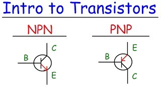 Transistors  NPN amp PNP  Basic Introduction [upl. by Margarita]