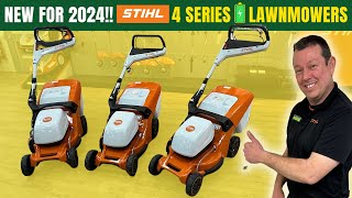 NEW in 2024  Stihl have packed everything in to these 4 series battery lawn mowers WATCH NOW [upl. by Forrester]