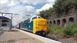 Best of the Class 55 quotDelticquot in Scotland with Thrash [upl. by Riabuz]