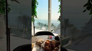 How breakfast should be servedwith a view😍 travelshorts travel breakfast vacation travelvlog [upl. by Asseram196]