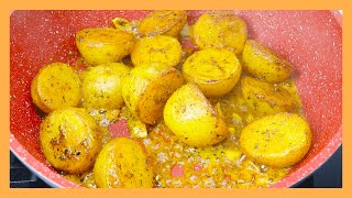 BATATA SAUTÉ  BATATAS SALTEADAS NA MANTEIGA [upl. by Arahset]