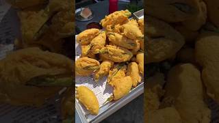 Mirchi Vada Making In Unique Style In Kolhapur shorts [upl. by Rehttam]