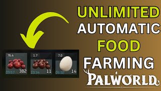 How To Automate Pal feeding  How to Automate Berry Farm  Automatic Farm Guide Palworld [upl. by Jamieson]