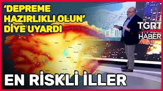 Türkiyede Deprem Riski Yüksek İller Hangileri  Yeşim Salkım ile Şeffaf Masa [upl. by Catharine365]