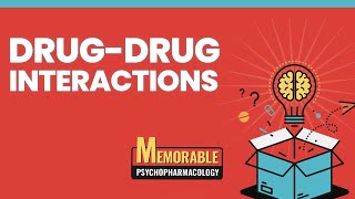 DrugDrug Interaction Mnemonics Memorable Psychopharmacology Lecture 15 [upl. by Bergen526]