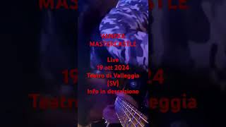 Vanexa Mastercastle live 19 ottobre Nuovo Teatro Valleggia SV [upl. by Nosneh]