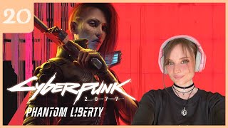 PART 20 Cyberpunk 2077 PHANTOM LIBERTY  Ending The Expansion  Full Playthrough [upl. by Assilanna]