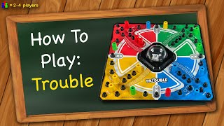 How to play Trouble 2016 rules  warp space [upl. by Itnahsa]