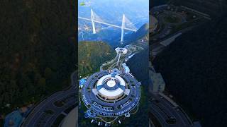 MOST BEAUTIFUL MOUNTAINOUS PLACE  PINGTANG BRIDGE GUIZHOU bridge chinatravel infrastructure [upl. by Searcy]