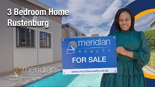 3 Bedroom Home in Rustenburg  North West [upl. by Mercer]