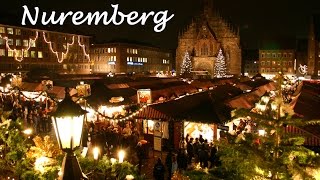 Nuremberg Christmas market Germany  Christkindlesmarkt Nürnberg Weihnachtsmarkt Deutschland [upl. by Albina]