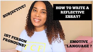 How to write a Reflective Essay [upl. by Shay]