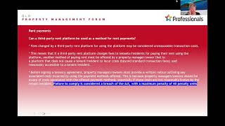 Property Management Webinar with Suzy Spilsbury [upl. by Sterling]