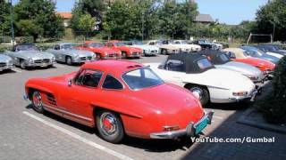 22x MercedesBenz 300SL Gullwing amp Roadster  1080p HD [upl. by Nava47]