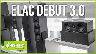 ELAC Debut 30  neue Lautsprecher Serie auf der High End 2024 präsentiert [upl. by Malet674]