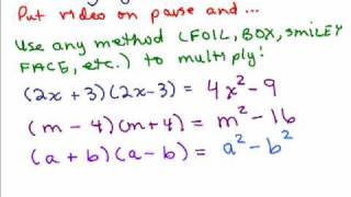 Multiplying Polynomials 5 [upl. by Yemerej813]