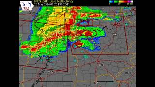 EAS  TORNADO EMERGENCY in Kentucky  NOAA Weather Radio [upl. by Anigue721]