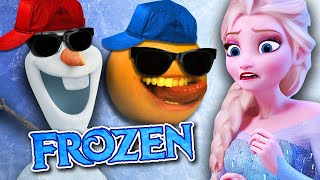 Annoying Orange  Storytime Frozen [upl. by Assilym183]