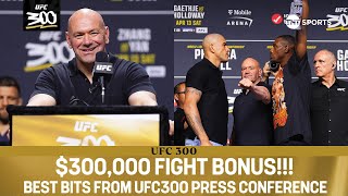 quotTHE CHAMP IS HEREquot UFC 300 Press Conference was a BANGER 🤯 Alex Pereira vs Jamahal Hill UFC300 [upl. by Telfer273]